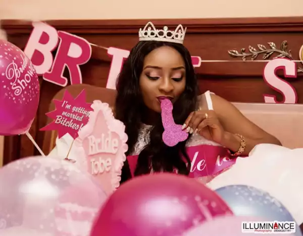 This Nigerian lady’s bridal shower photo is going viral